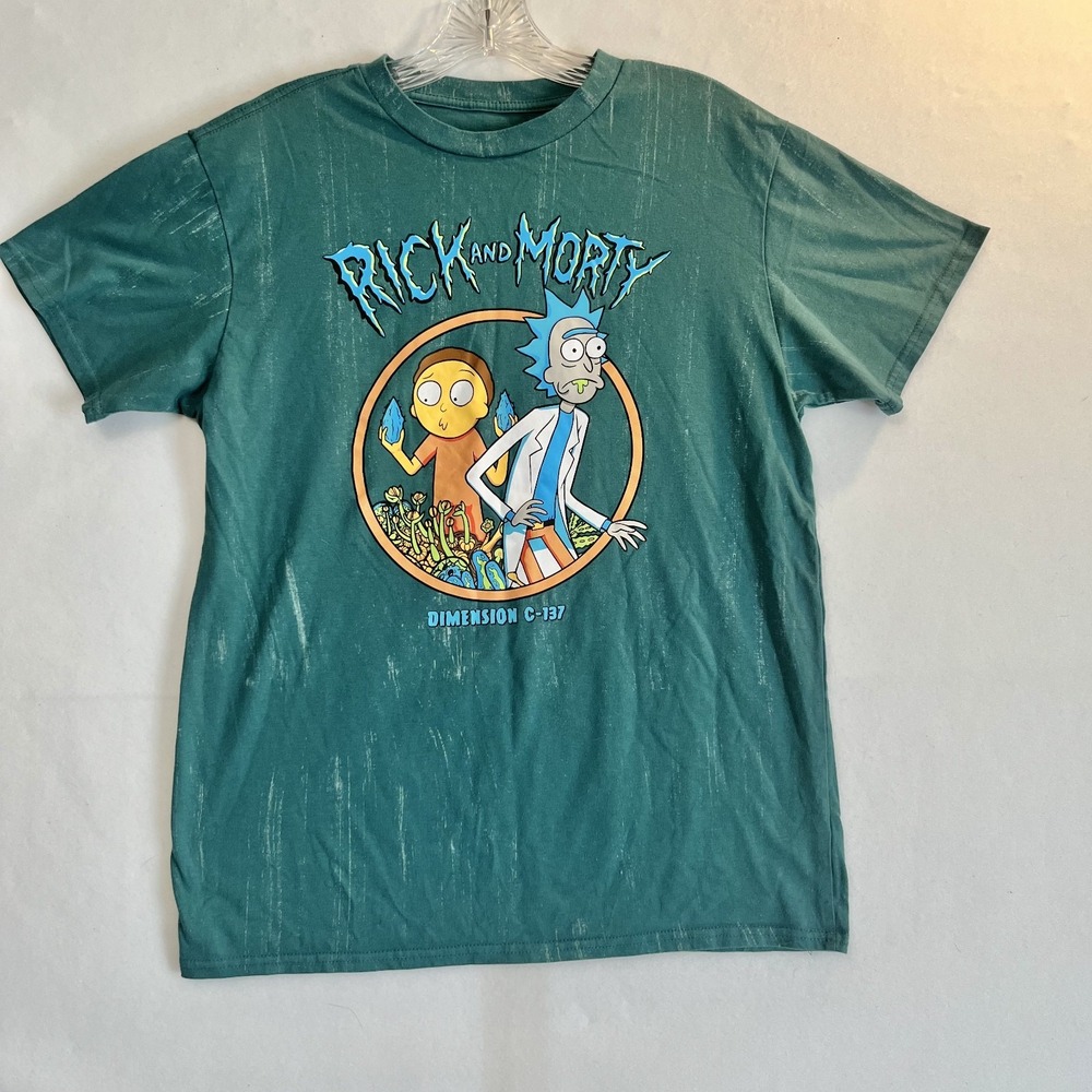 Rick & Morty Graphic T Shirt Size Large Mens - Picture 1 of 5